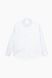 Сорочка однотонна для хлопчика Pitiki 1225 140 см Білий (2000989800002D)