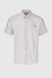 Рубашка с узором мужская Redpolo 3927 3XL Светло-серый (2000990620552S)