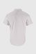 Рубашка с узором мужская Redpolo 3927 M Светло-серый (2000990620514S)