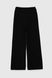 Спортивні штани палаццо однотонні для дівчинки Viollen 1092 176 см Чорний (2000989888987D)