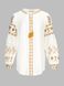 Вышиванка рубашка с принтом женская Es-Q 5036 S Белый (2000990588531A)
