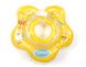 Круг для купания младенцев желтый LN-1558 (8914927015585)