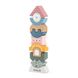 Деревянная пирамидка-балансир Viga Toys PolarB Башенка (44070) (6971608440700)