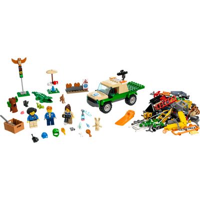 Магазин обуви Конструктор LEGO City Миссии спасения диких животных 60353