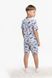 Пижама для мальчика MI & MI WAVES 98 см Серо-синий (2000989708636A)