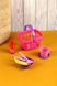 Набор посуды в корзине DOLU DOLU-2517 Разноцветный (8690089025173)
