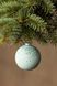 Новогодний шар блестящий Dashuri 8 см см Бирюзовый (2000990124364)NY
