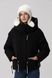 Куртка зимова жіноча Towmy D017 M Чорний (2000989839613W)