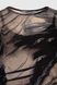 Лонгслів з візерунком жіночий Noa Noa 1234 M/L Чорно-коричневий (2000990446053D)