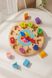 Набор для обучения Часы-сортер Viga Toys 59235 Разноцветный (6934510592356)