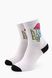 Шкарпетки ШЖК-012 Тризуб-Шляпа 23-25 Біло-чорний (2000989116752)