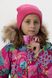Куртка зимняя для девочки Snowgenius H26-025 110 см Малиновый (2000989629535W)