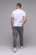 Спортивні штани чоловічі прямі Tommy life 84679-B 52 Сірий (2000989488712)