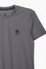 Фітнес футболка однотонна чоловіча Speed Life XF-1509 2XL Сірий (2000989559894)