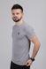 Фитнес футболка однотонная мужская Speed Life XF-1509 2XL Серый (2000989559894)