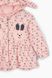Костюм малявка для дівчинки Mini Papi 6636 реглан + кофта + штани 62 см Персиковий (2000989642435D)