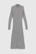 Платье однотонное женское Park karon 10263 CRS XL/2XL Серый (2000989847182D)
