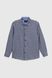 Рубашка с узором для мальчика Deniz 4504 140 см Синий (2000990438676D)