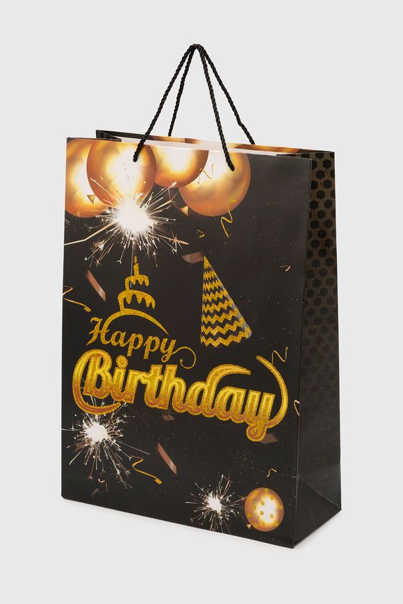 Магазин обуви Подарочный пакет Happy Birthday ТОРТ HL5243