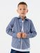 Рубашка с узором для мальчика Deniz 4504 140 см Синий (2000990438676D)