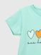 Костюм футболка+шорты для девочки Baby Show 16488 110 см Мятный (2000990554215S)