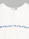 Рубашка вышиванка для девочки Cuento 4147 110 см Молочный (2000990591692D)