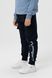 Спортивні штани з принтом для хлопчика Pitiki 228-13 152 см Темно-синій (2000990046352D)