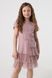 Сукня для дівчинки MAGO DM242125 134 см Пудровий (2000990347534S)