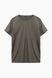 Фітнес футболка однотонна чоловіча Speed Life XF-1512 S Хакі (2000989516705)