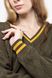 Пуловер однотонний жіночий Park karon 10339 One Size Хакі (2000989850878D)