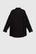 Рубашка однотонная женская Es-Q 2680 L Черный (2000989958703D)