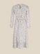 Платье с узором женское LAWA WTC02306 2XL Молочно-розовый (2000990579980S)(LW)