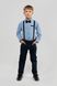 Костюми для хлопчика (сорочка+штани) Pitiki 3007 110 см Блакитний (2000989949602D)