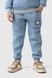 Спортивные штаны однотонные для мальчика Baby Show 18118 128 см Голубой (2000990088444W)