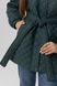 Куртка однотонна жіноча LAWA CTM WBC02316 S Зелений (2000990123510D)(LW)
