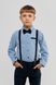 Костюми для хлопчика (сорочка+штани) Pitiki 3007 128 см Блакитний (2000989949640D)