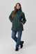Куртка однотонна жіноча LAWA CTM WBC02316 S Зелений (2000990123510D)(LW)