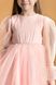 Сукня святкова для дівчинки Wecan 24036 134 см Рожевий (2000990145512A)