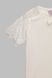 Блуза однотонна для дівчинки Perix 5015 152 см Молочний (2000990480033D)