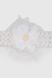 Комплект для дівчинки Mini Papi 100 Квіточка пінетки+пов'язка One Size Білий (2000990058102D)