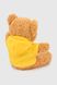 Мягкая игрушка Медвежонок QINLUGONGYIWANJUCHANG QLI6201 Желтый (2000990378101)