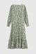 Сукня з візерунком жіноча 562 L Оливковий (2000903585565D)