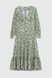 Сукня з візерунком жіноча 562 L Оливковий (2000903585565D)