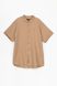 Рубашка классическая однотонная мужская Stendo 14215 3XL Бежевый (2000989628491S)