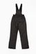 Штани на шлейках для хлопчика EN103 140 см Чорний (2000989593898W)
