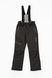 Штани на шлейках для хлопчика EN103 164 см Чорний (2000989593935W)