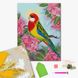 Алмазна мозаїка Папуга в квітах Вrushme DBS1027 40 x 50 (9995482176033)