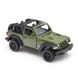 Автомодель Jeep Wrangler Rubicon 2021 TechnoDrive 250339U Зеленый (4895065079452)