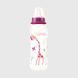 Бутылочка круглая Lindo LI145 с силиконовой соской Розовый (2000989564355)