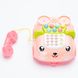 Музыкальная игрушка Телефон PeiJin 2298 Розовый (2000989675778)